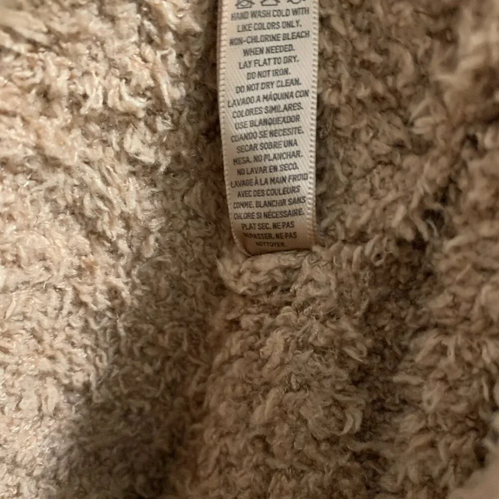 Skims Women's  Camel Cozy Knit Wide Leg Snow Pants AP-BTM-0142 Size 2X/3X. In ve - Picture 6 of 15